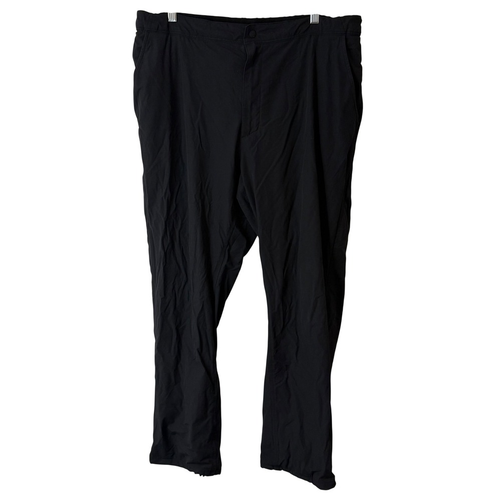 Mountain Hardwear Yumalina Pants Fleece Lined Black Stretch Men's XXL OM0717